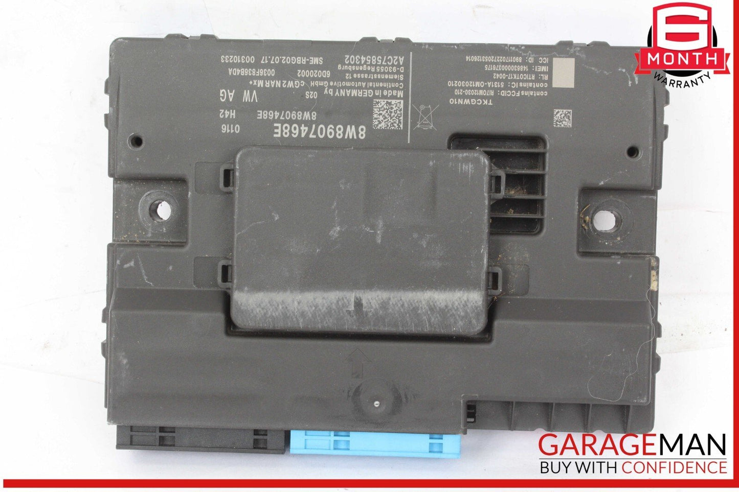 17-19 Audi A4 Allroad Network Gateway Display Control Module Unit 8W8907468F OEM