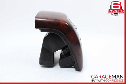 07-13 Mercedes W221 S550 Rear Center Console AC A/C Air Vent Trim Wood OEM