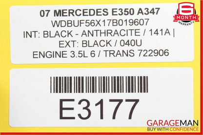 07-11 Mercedes W211 E350 E550 CLS550 Body Control Module BCM 2115455332 OEM