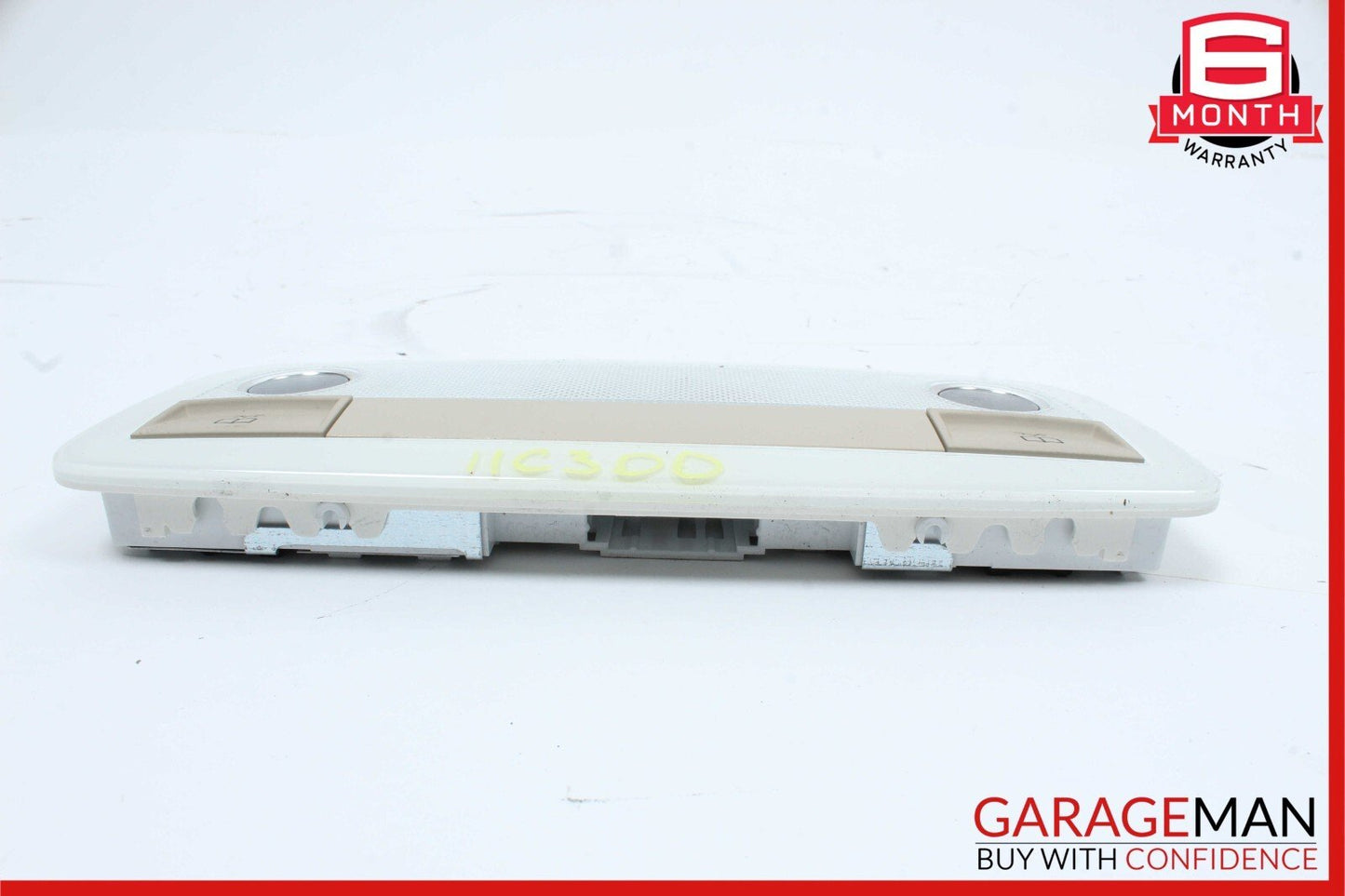 08-14 Mercedes W204 C300 Rear Overhead Dome Light Lamp Reading Map 165091 OEM
