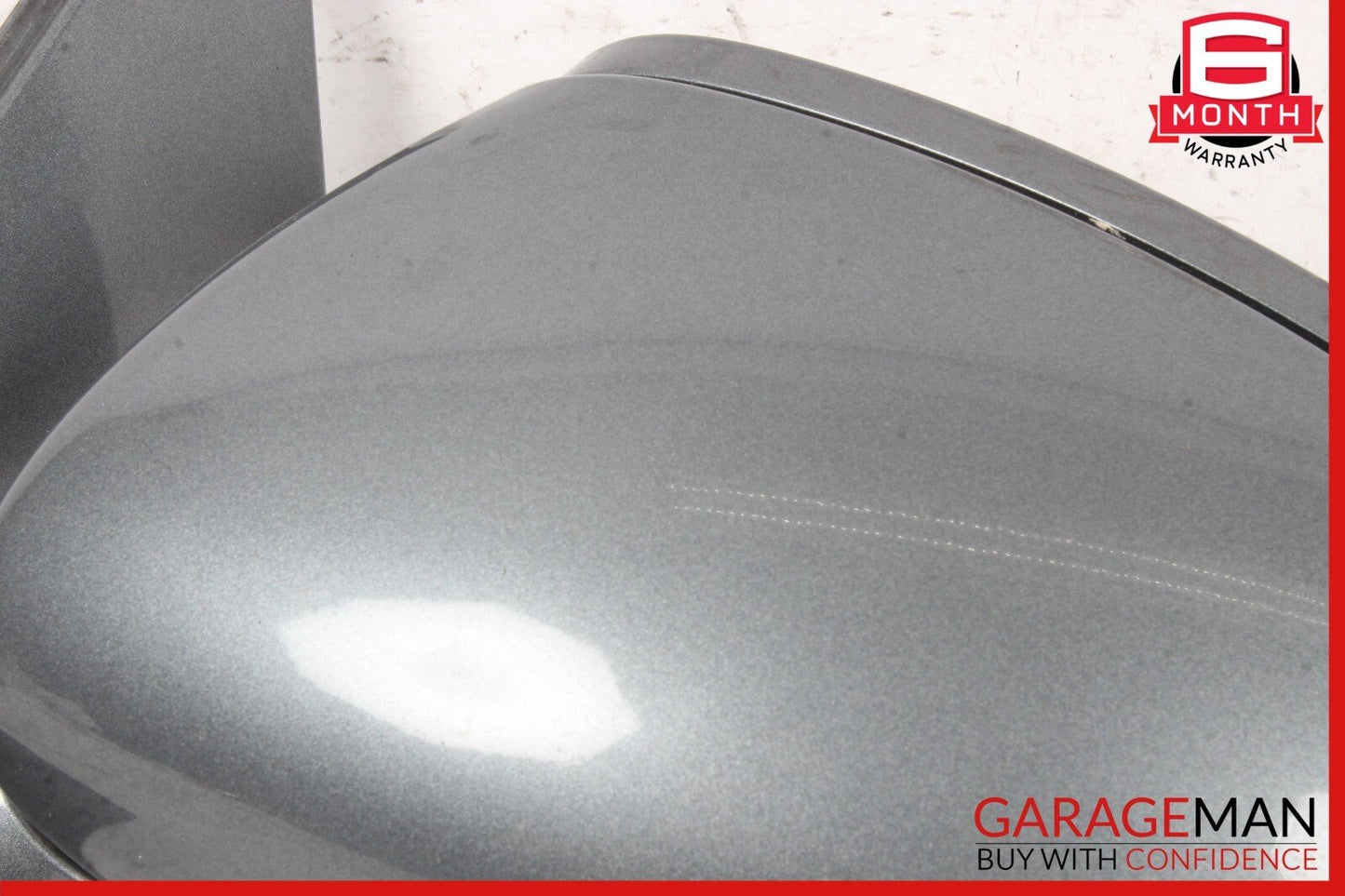 07-09 Mercedes W221 S550 S600 Front Left Driver Side Mirror Rear View Flintgray