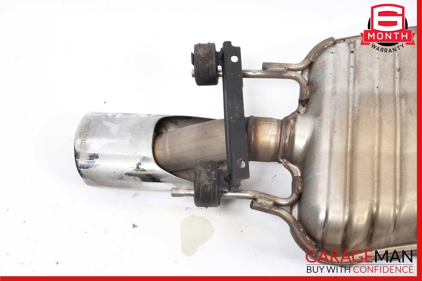 07-09 Mercedes W221 S450 S550 AMG Sport Rear Exhaust Muffler Tips Set of 2 Pc