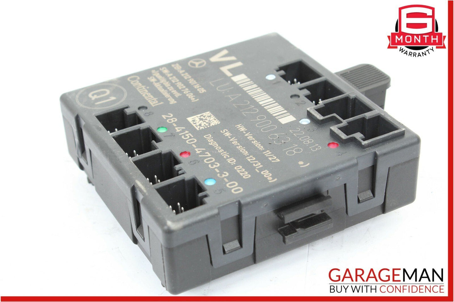 08-17 Mercedes E350 C300 Front Left Driver Side Door Control Module Unit