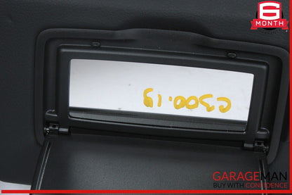 15-21 Mercedes W205 C300 Front Right Passenger Side Sunvisor Sun Visor Black OEM
