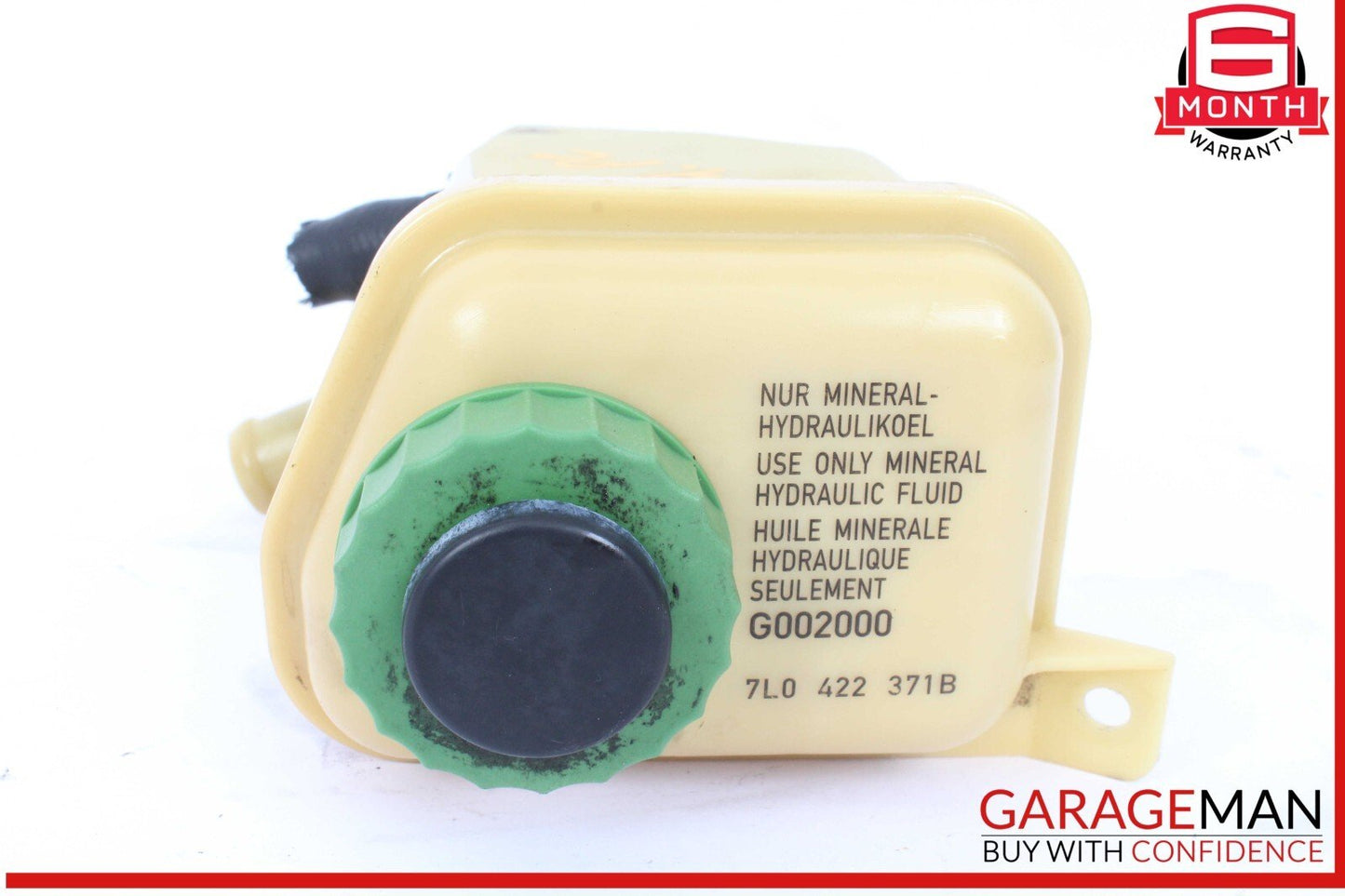 03-10 Porsche Cayenne S 955 957 Power Steering Fluid Reservoir Tank 7L0422371B