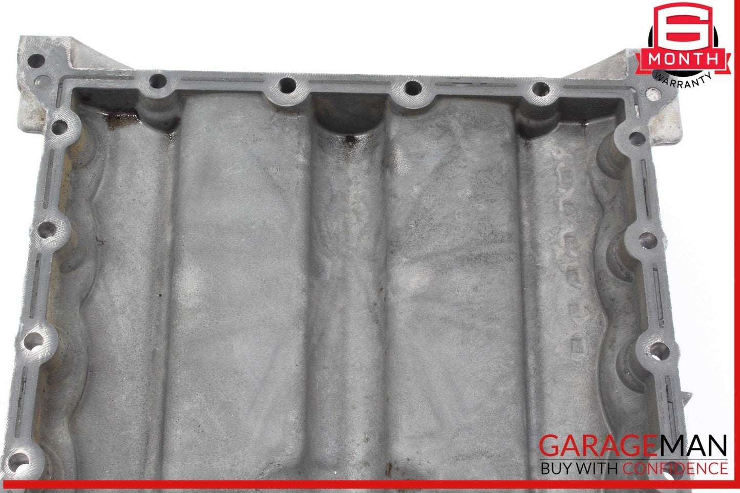 11-14 Porsche Cayenne 958 4.8L V8 Engine Upper Oil Pan 94810717111 OEM