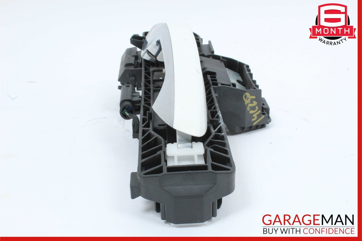 12-14 Mercedes W204 C250 Rear Left Side Keyless Go Exterior Door Handle White