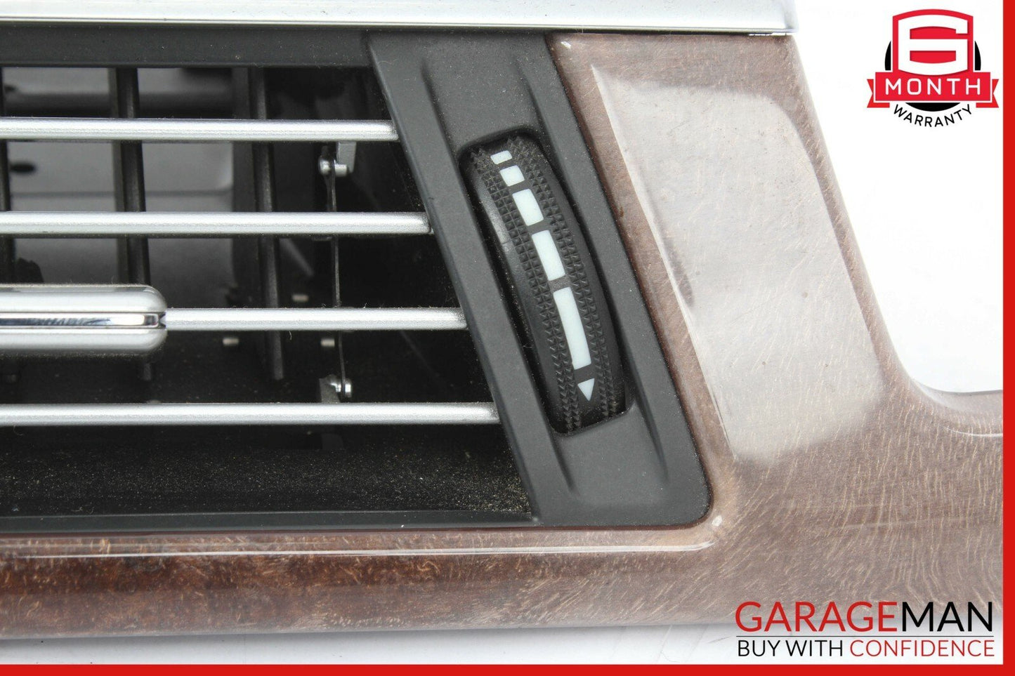 10-13 Mercedes W212 E350 E250 Dashboard Dash AC A/C Air Vent LeftÂ Wood OEM