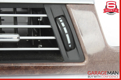 10-13 Mercedes W212 E350 E250 Dashboard Dash AC A/C Air Vent LeftÂ Wood OEM
