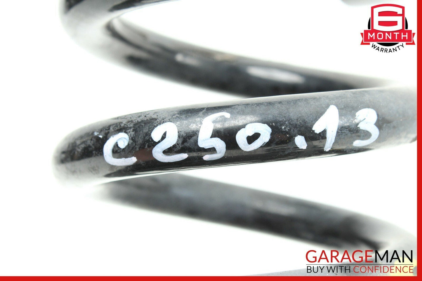 08-14 Mercedes W204 C250 Rear Left & Right Shock Absorber Coil Spring Set OEM