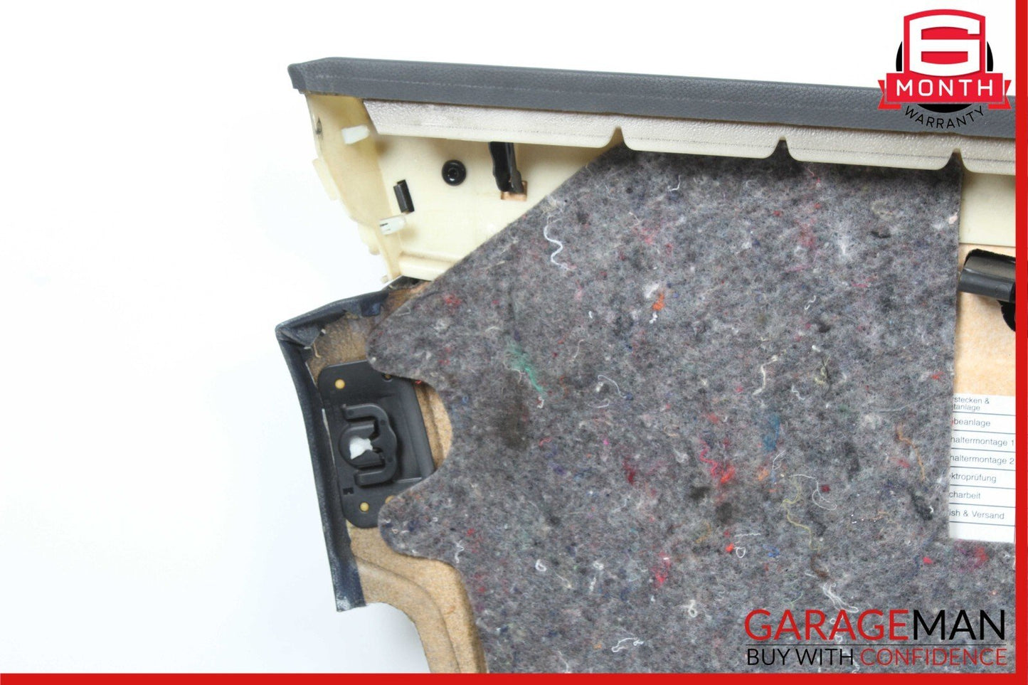 06-11 Mercedes W219 CLS550 Front Right Passenger Interior Door Panel Black OEM