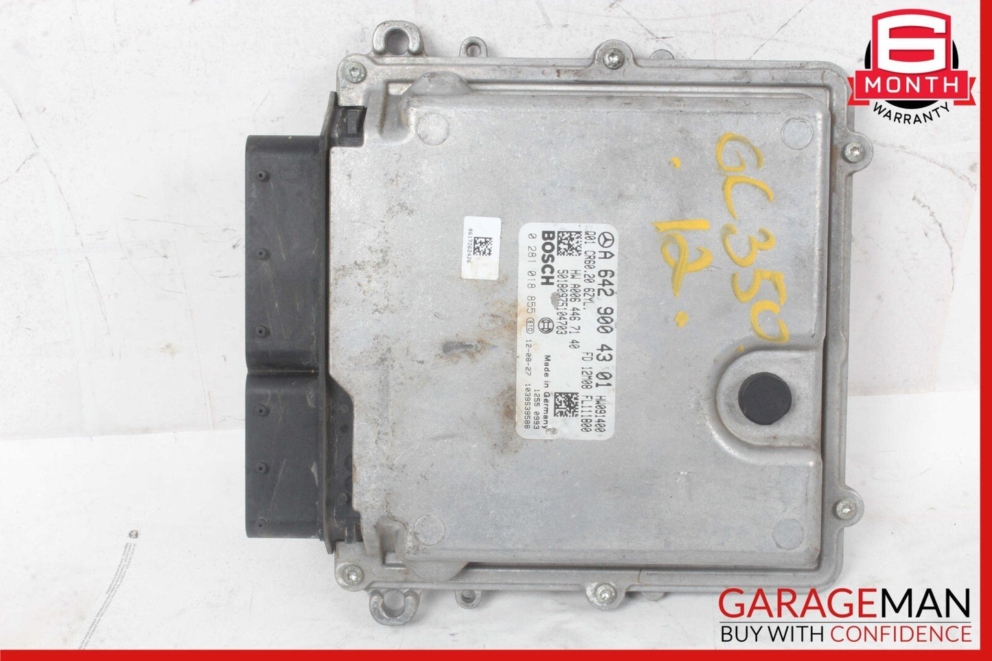 12-16 Mercedes X166 GL350 E350 ECM ECU Engine Control Module Unit 6429004301 OEM