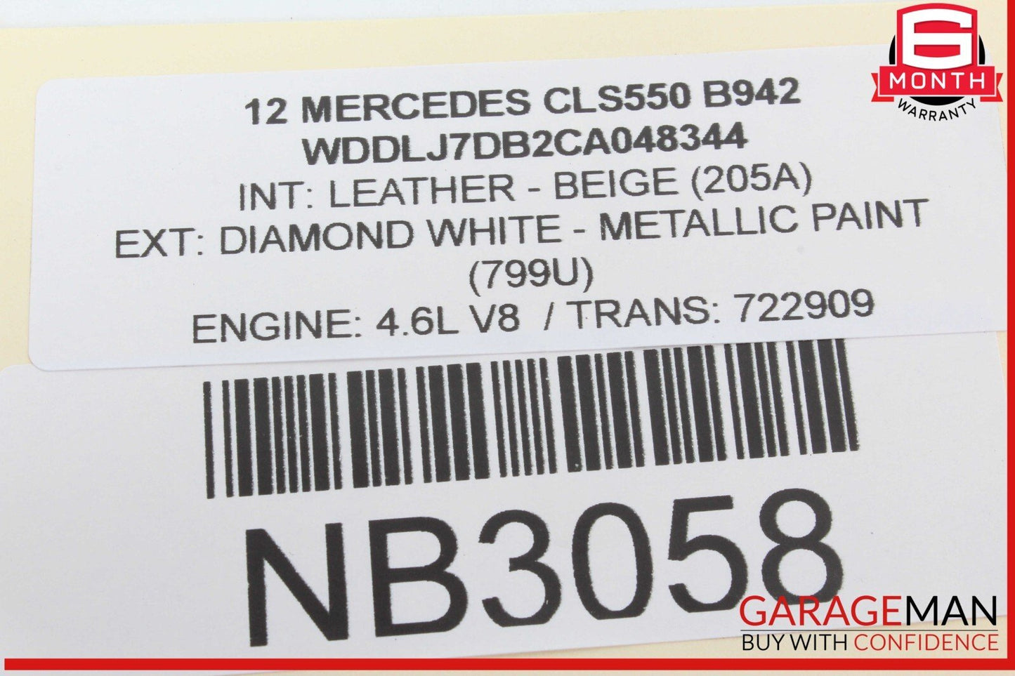 08-18 Mercedes W218 CLS550 C300 E550 Rear Left Side Door Control Module Unit