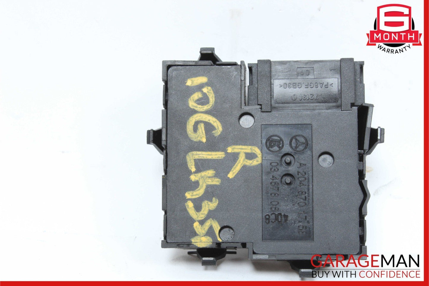 08-15 Mercedes X204 GLK350 4Matic Front Right Passenger Seat Control Switch OEM