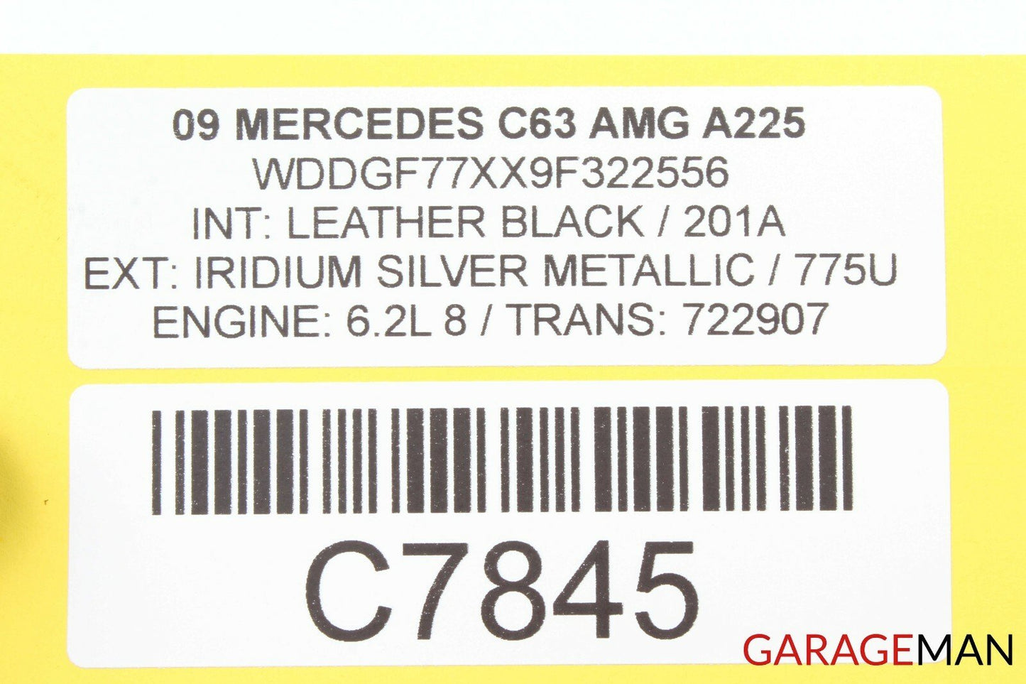 08-11 Mercedes W204 C63 AMG Rear Left Driver Side Door Control Module Unit OEM