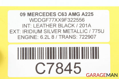 08-11 Mercedes W204 C63 AMG Rear Left Driver Side Door Control Module Unit OEM