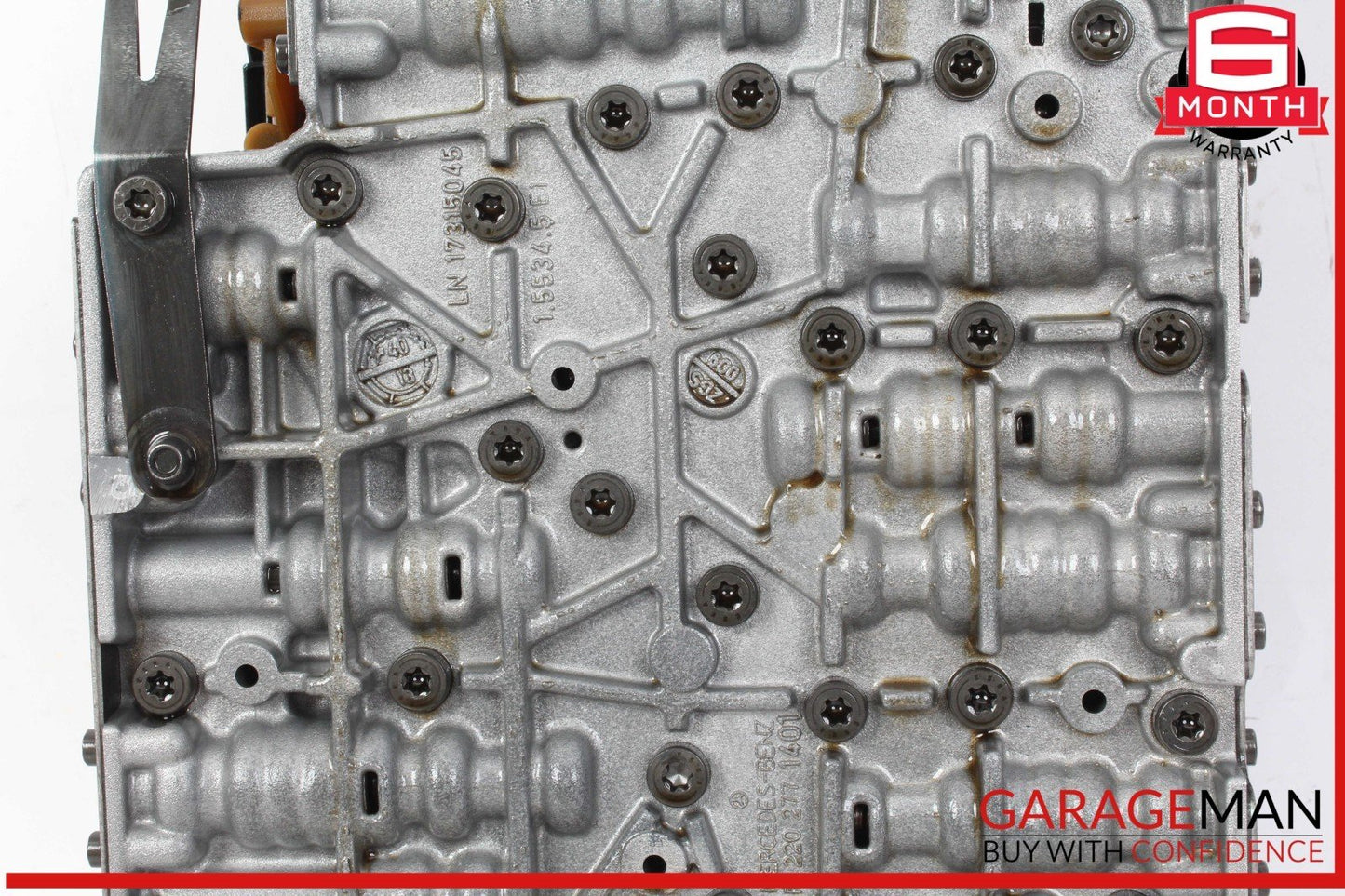 Mercedes S550 722.9 G Tronic Transmission Valve Body 7G w/ Conductor Plate OEM