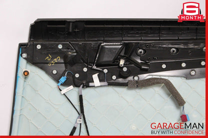 08-14 Mercedes W204 C300 Sedan Rear Left Side Interior Door Trim Panel Black