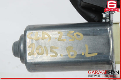 14-18 Mercedes W117 CLA250 CLA45 AMG Rear Left Side Door Window Regulator Motor