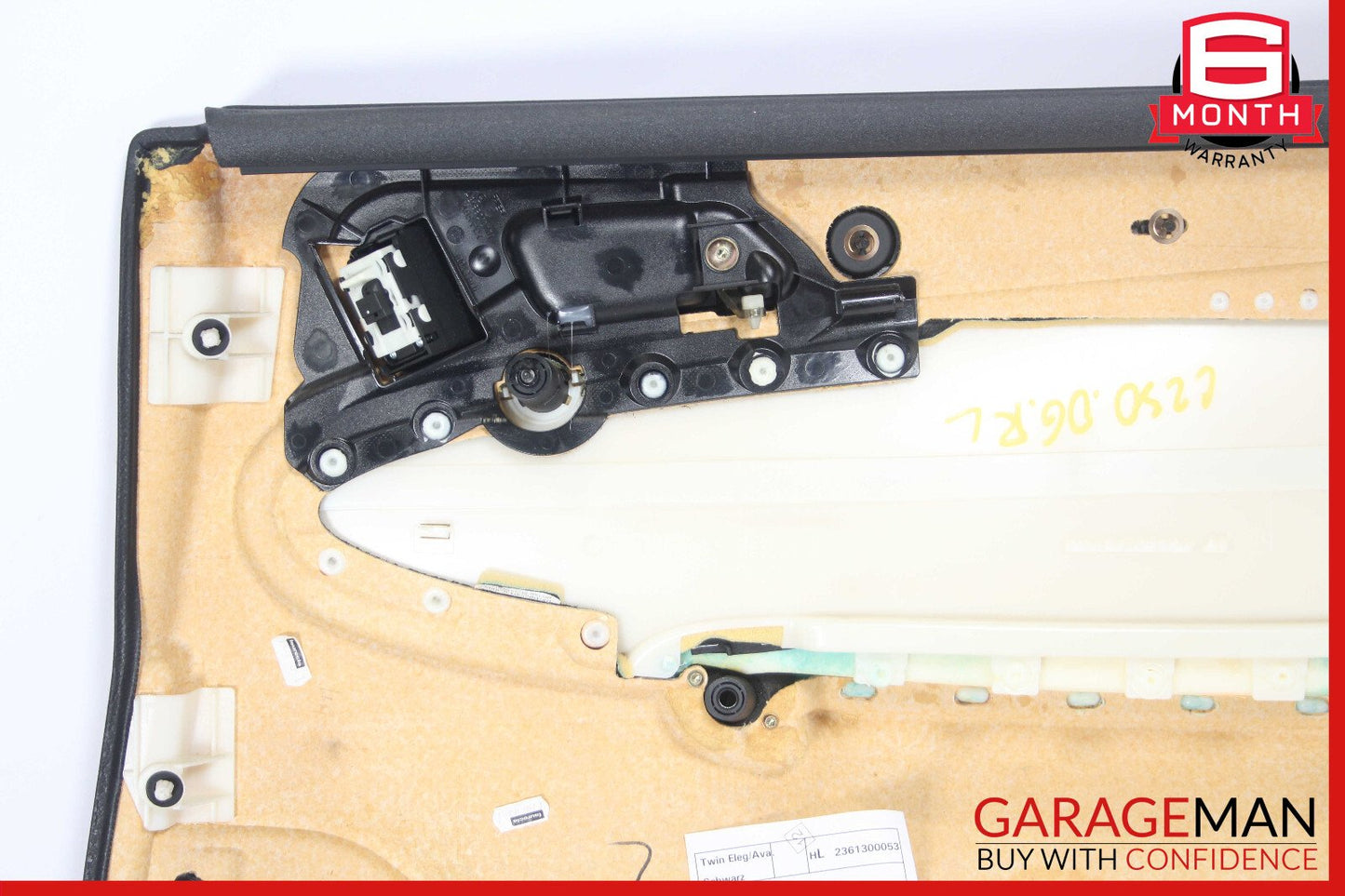 05-07 Mercedes W203 C230 Sedan Rear Left Side Interior Door Panel Trim Cover OEM