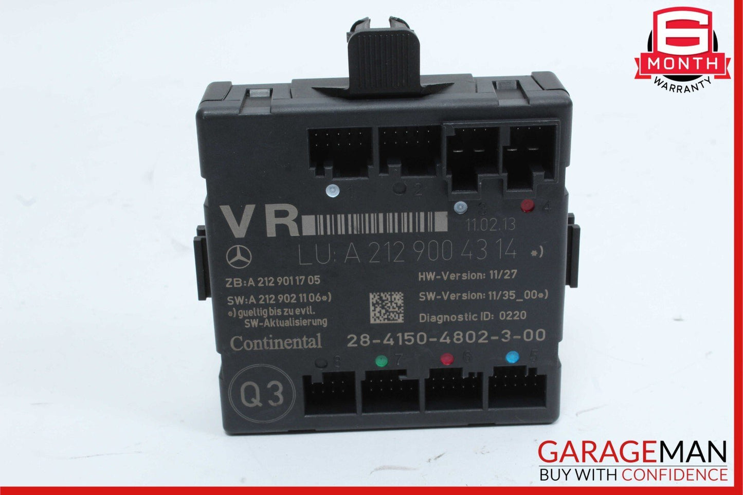 08-18 Mercedes W212 E350 SLK250 Front Right Side Door Control Module Unit OEM