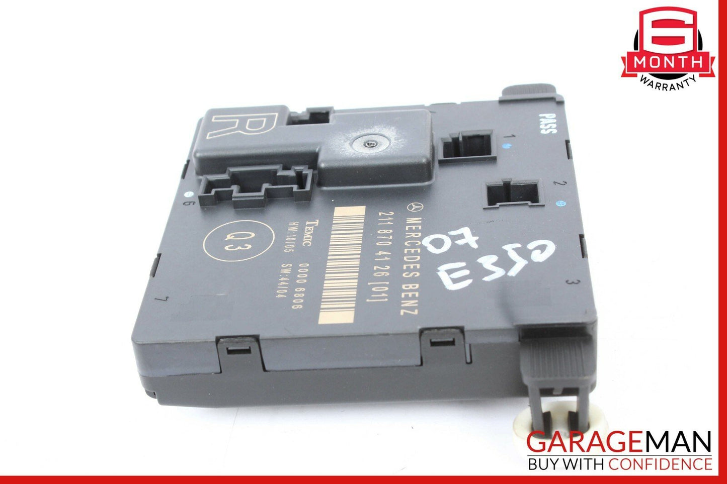 03-09 Mercedes W211 E350 E500 E63 AMG Rear Right Side Door Control Module Unit