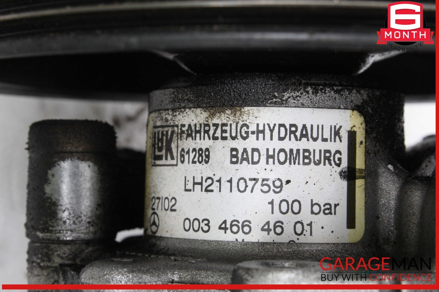 97-04 Mercedes R170 SLK230 Power Steering Pump 0034664601