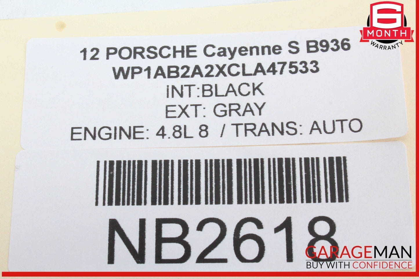 11-17 Porsche Cayenne S 958 Rear Right or Left Side Door Control Module OEM