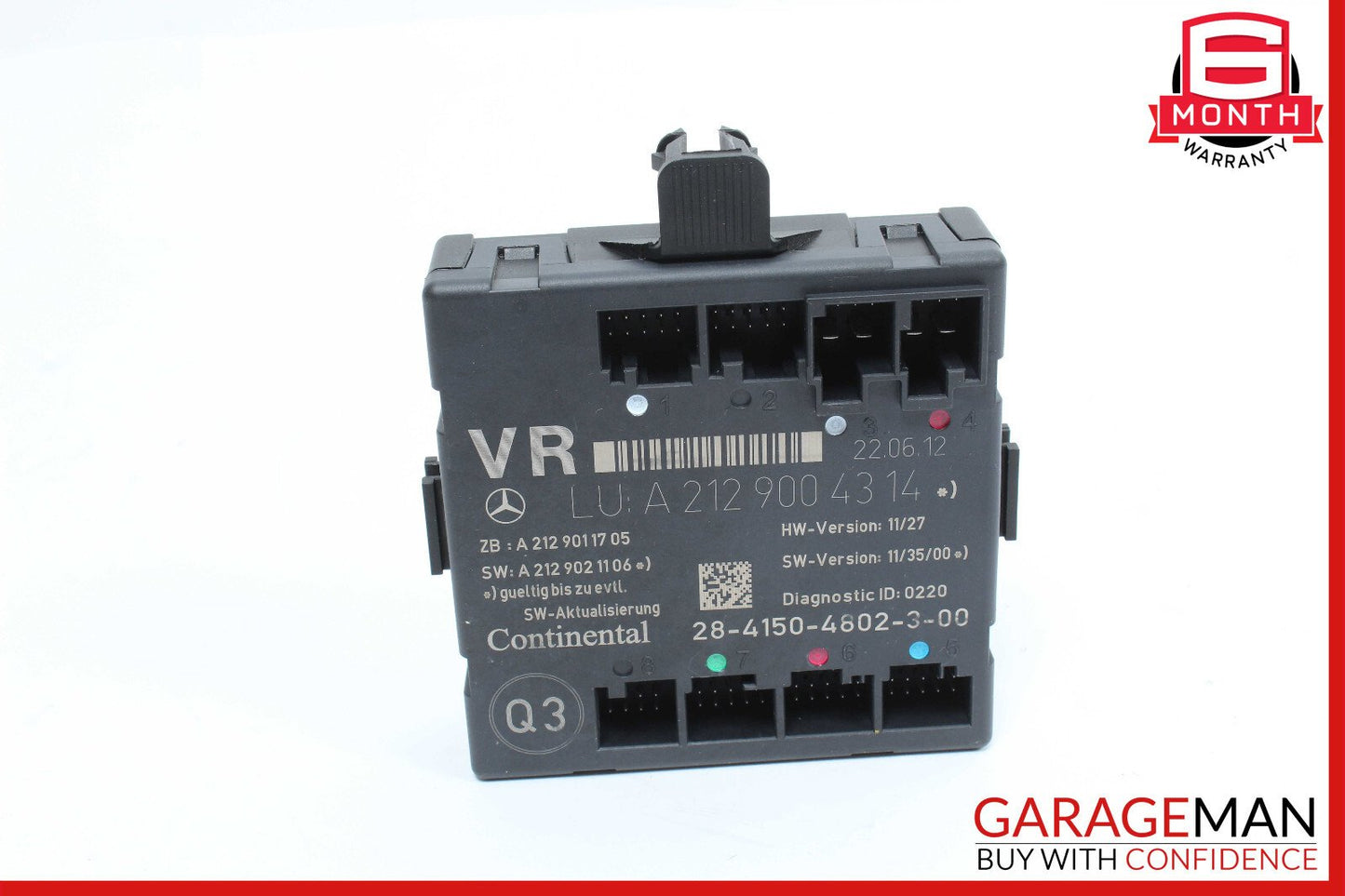 08-18 Mercedes W212 E350 SLK250 C250 Front Right Side Door Control Module OEM