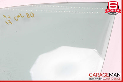 09-15 Jaguar XF Front Left Driver Side Door Window Glass OEM