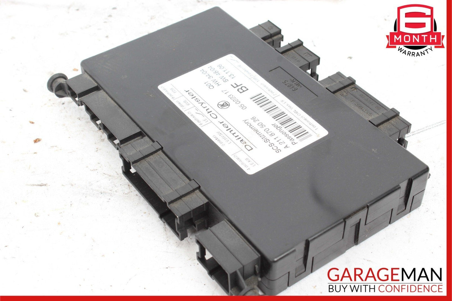 03-12 Mercedes GL450 ML550 CLS500 E350 Front Right Side Seat Control Module Unit