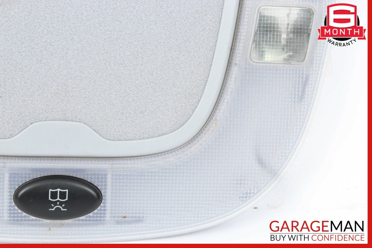00-06 Mercedes W220 S430 S55 AMG Rear Left or Right Dome Light Mirror Gray OEM