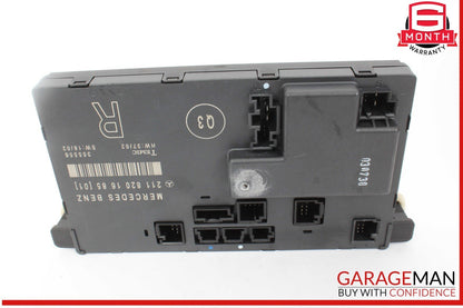 03-09 Mercedes W211 E320 4MATIC Front Right Passenger Side Door Control Module