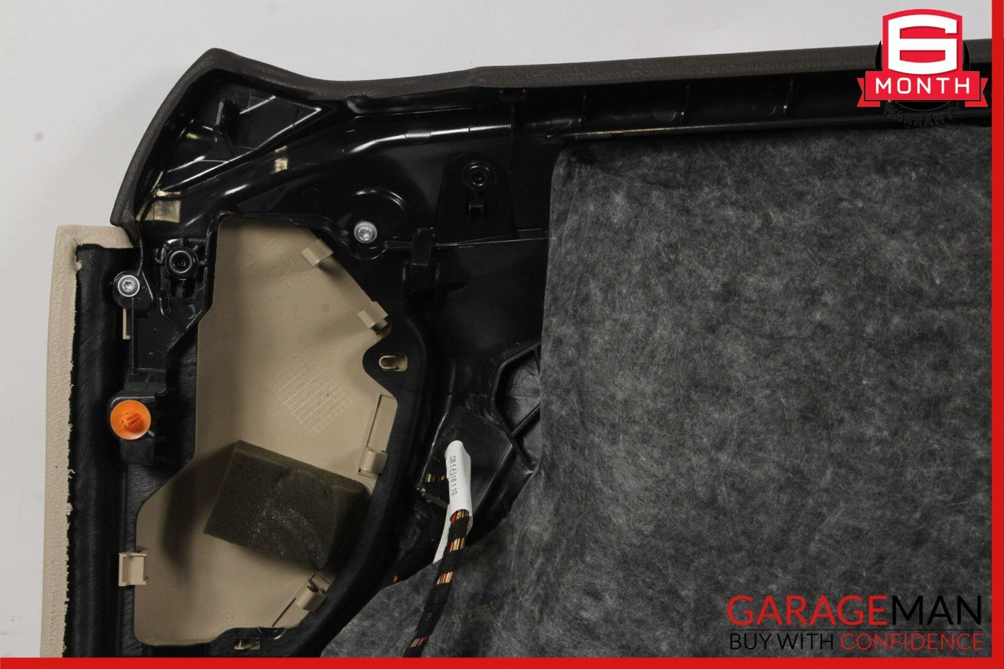 14-16 Mercedes W212 E350 E550 Front Left Side Interior Door Panel Cover Beige