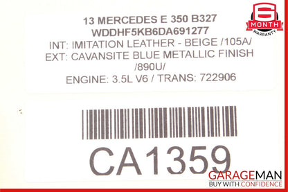 10-13 Mercedes W212 E350 ABS Anti Lock Brake Pump Controller Module Unit