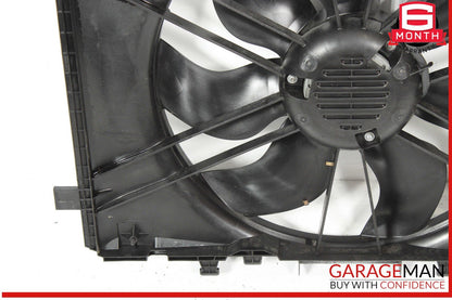 08-20 Mercedes W204 C250 Engine Radiator Cooling Fan Motor Shroud Assy OEM