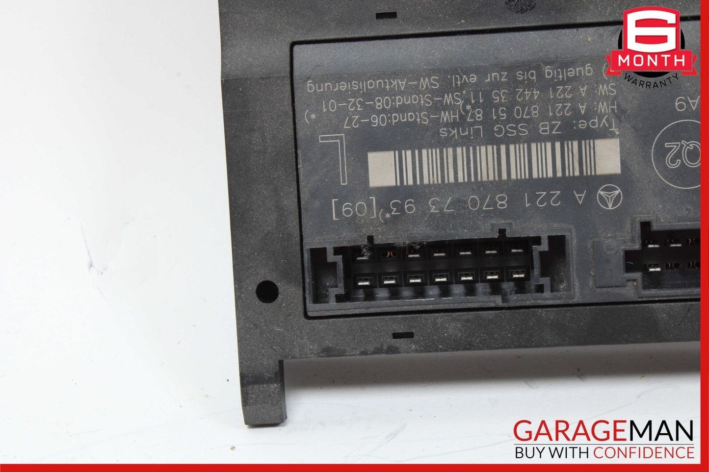07-13 Mercedes W221 S550 S65 S63 AMG Front Left Side Under Seat Controller Unit