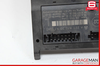 07-13 Mercedes W221 S550 S65 S63 AMG Front Left Side Under Seat Controller Unit