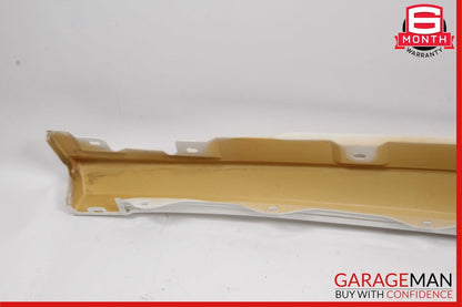 06-13 Mercedes W251 R350 Left Driver Side Rocker Skirt Molding Panel White