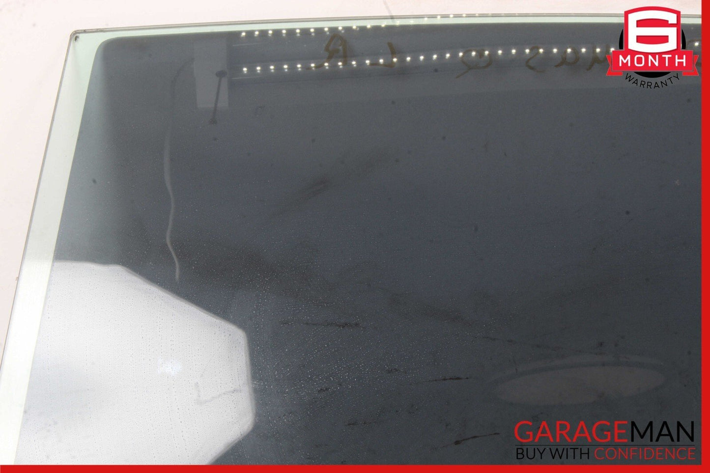 03-13 Maserati Quattroporte M139 Rear Left Side Door Window Glass OEM