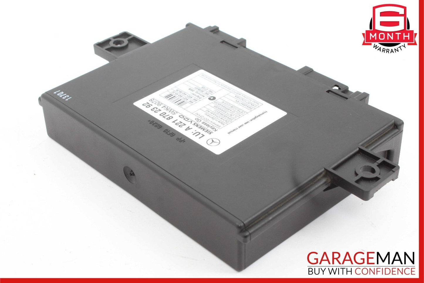 07-10 Mercedes W221 S550 CL550 S400 S600 Keyless Go Control Module Unit OEM