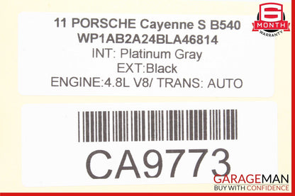 11-14 Porsche Cayenne S 958 Ignition Switch Control Module w/o Key 7PP905865 OEM