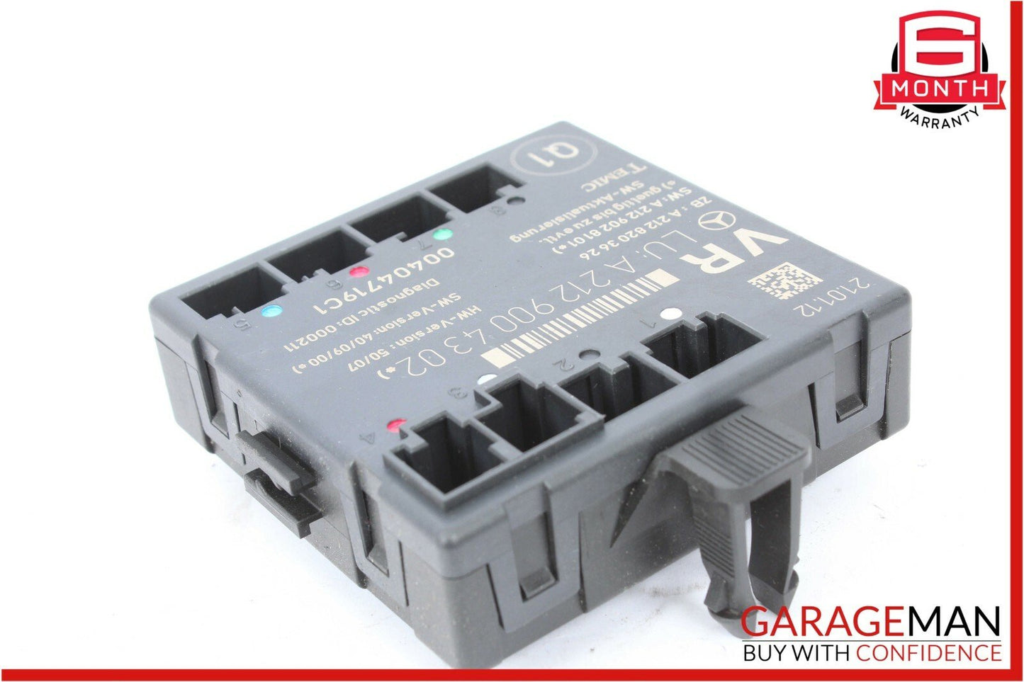 08-14 Mercedes W204 C300 C250 Front Right Passenger Side Door Control Module OEM
