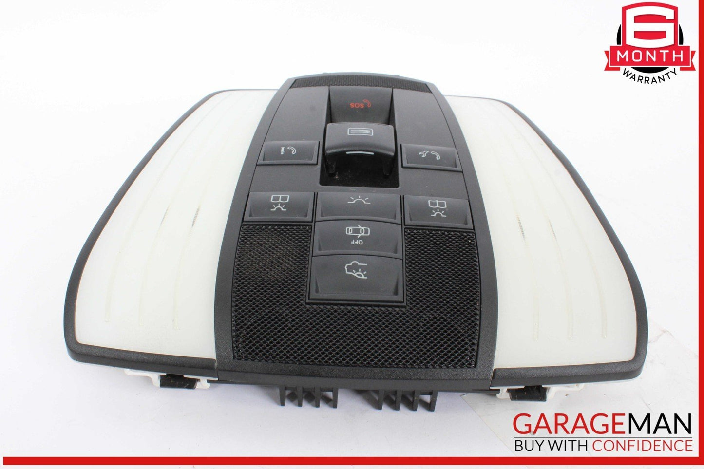 12-18 Mercedes W212 E350 E400 CLS400 CLS500 Overhead Dome Light Lamp Black OEM