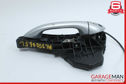 06-13 Mercedes ML350 GL450 R350 Front Left Side Exterior Door Handle Silver OEM