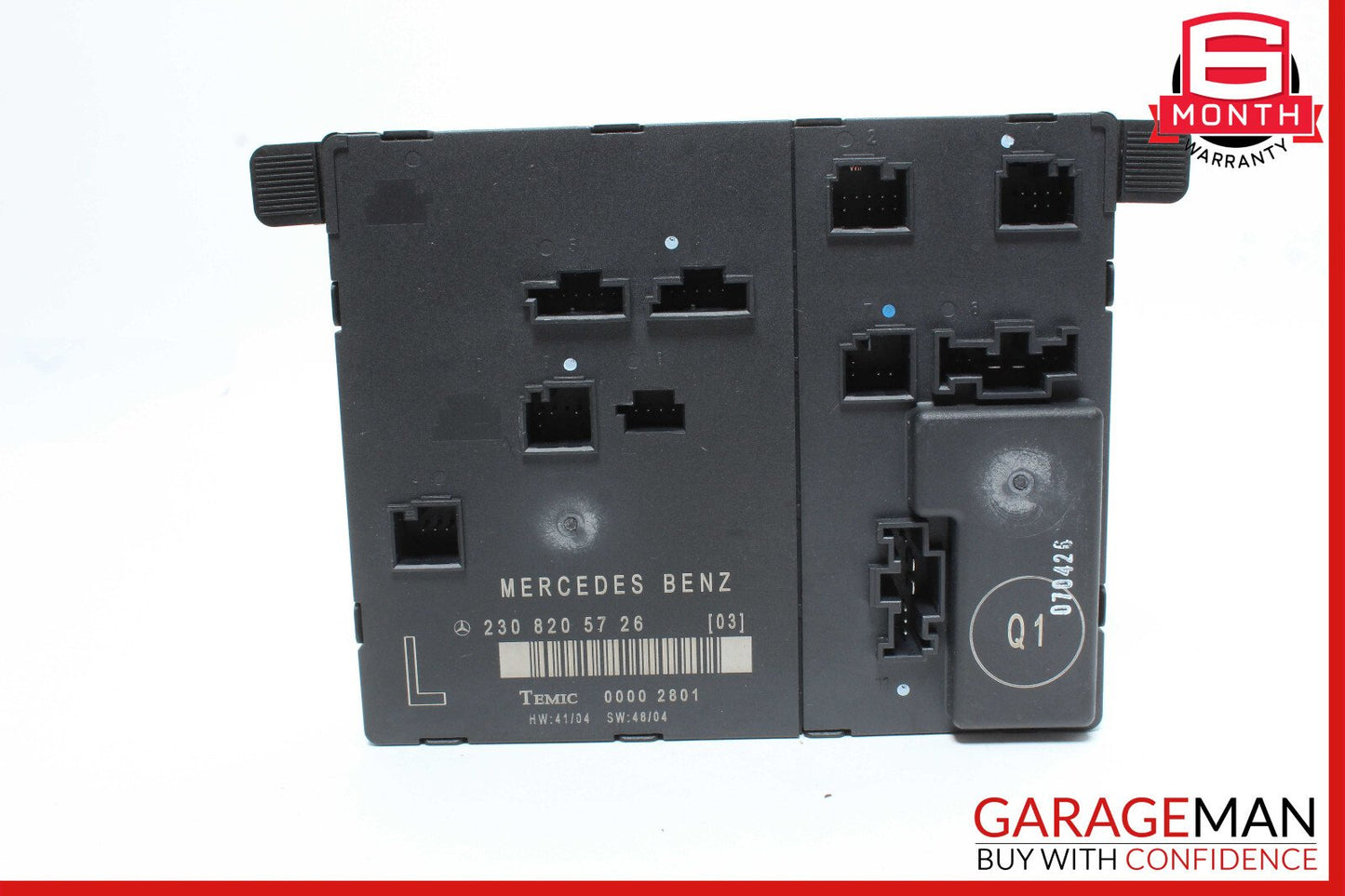 03-12 Mercedes R230 SL550 SL55 AMG Door Control Module Left Side OEM