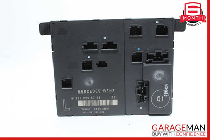 03-12 Mercedes R230 SL550 SL55 AMG Door Control Module Left Side OEM