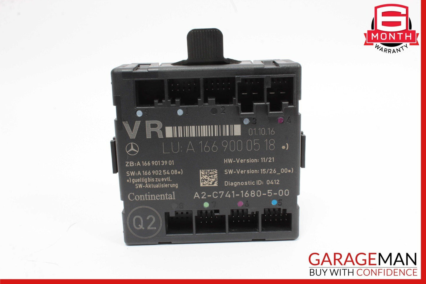 14-18 Mercedes W117 CLA250 Front Right Side Door Control Module 1669000518 OEM