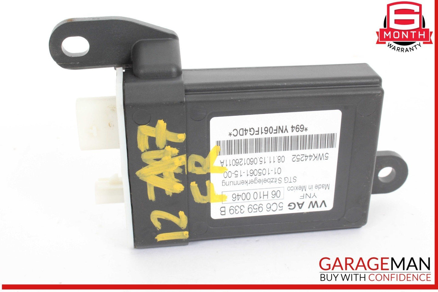 12-18 Audi A7 Front Right Passenger Side Seat Occupant Sensor Control Module OEM
