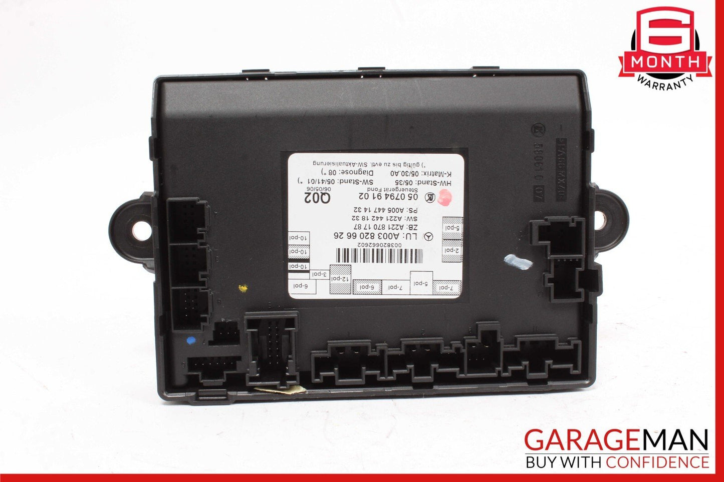 07-13 Mercedes W221 S550 S400 Rear Right or Left Side Door Control Module OEM